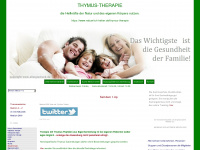 thymus-therapie.natuerlich-heilen.de Webseite Vorschau