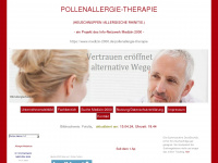 pollenallergie-therapie.medizin-2000.de Webseite Vorschau