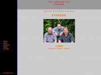 ataraxia.de Webseite Vorschau