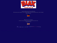 blax-band.de Webseite Vorschau