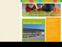 heinrich-neuy-schule.de Webseite Vorschau