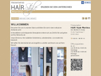 hair-style-martina.de Webseite Vorschau