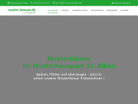 muster-haeuser.de Webseite Vorschau