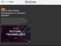 mediabros.ch Webseite Vorschau