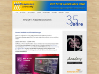 presentation-technologies.de Webseite Vorschau