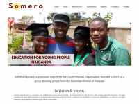 somero-uganda.org Webseite Vorschau