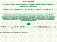 rhein-gold.de Webseite Vorschau
