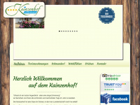 kainzenhof.info Webseite Vorschau