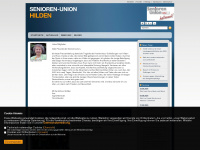 seniorenunion-hilden.de Webseite Vorschau
