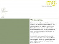 museum-der-gartenkultur.de Webseite Vorschau