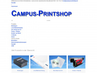 campus-printshop.de Webseite Vorschau