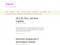 fraum.ch Webseite Vorschau
