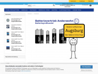 augsburg-batterien.de Webseite Vorschau