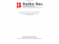 radkebau.com Webseite Vorschau