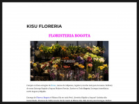 kisufloreria.com Webseite Vorschau