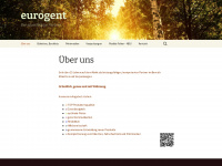 eurogent.net Webseite Vorschau