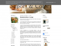 sapori-e-colori.blogspot.com Webseite Vorschau