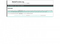 mediaprovider.org Webseite Vorschau
