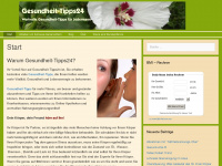 gesundheit-tipps24.com Webseite Vorschau