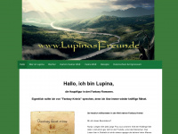 lupinasfreun.de Webseite Vorschau