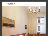 gatto.co.at Webseite Vorschau