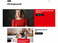 burgkunstadt-spd.de Webseite Vorschau