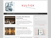 kul-tick.de Webseite Vorschau