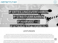 patentship.eu Webseite Vorschau