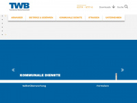 tw-burscheid.de Webseite Vorschau