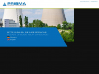 prisma.li Webseite Vorschau