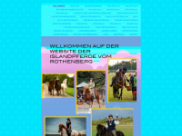 islandpferde-vom-rothenberg.de Webseite Vorschau