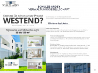 schulze-ardey.de Webseite Vorschau