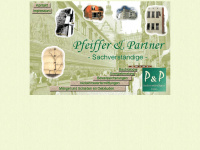 pfeiffer-und-partner.de Webseite Vorschau