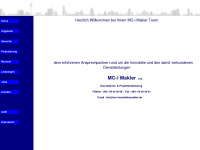 m-c-i-makler.de Webseite Vorschau