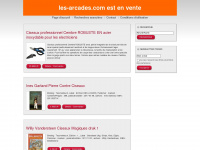 les-arcades.com Webseite Vorschau