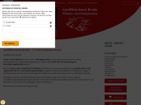 landfleischerei-broda.de Webseite Vorschau
