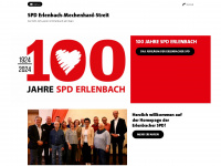 spd-erlenbach-main.de Webseite Vorschau