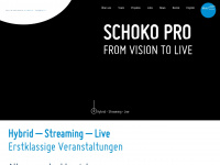 schokopro.com Webseite Vorschau