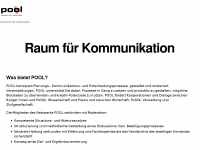 pool-moderation.de Webseite Vorschau