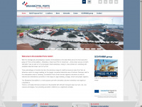 brunsbuettel-ports.com Webseite Vorschau