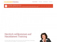 hausdamen-training.de Webseite Vorschau