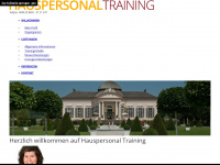 hauspersonal-training.de Webseite Vorschau