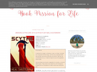 bookpassionforlife.blogspot.com Webseite Vorschau