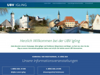 ubv-igling.de Webseite Vorschau