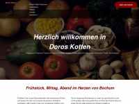 doros-kotten.de Webseite Vorschau
