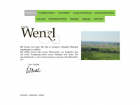 wenzlwein.com Webseite Vorschau