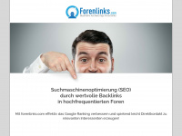 forenlinks.com Webseite Vorschau