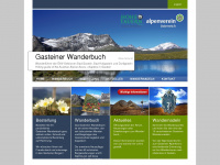 gasteiner-wanderbuch.at Webseite Vorschau