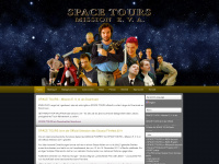 spacetours-movie.com Webseite Vorschau