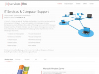 it-services-ffm.de Webseite Vorschau